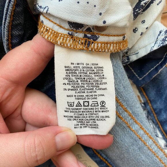 Anthropologie Pilcro High Rise Flare Jeans Raw Hem Size 29 - Picture 8 of 9